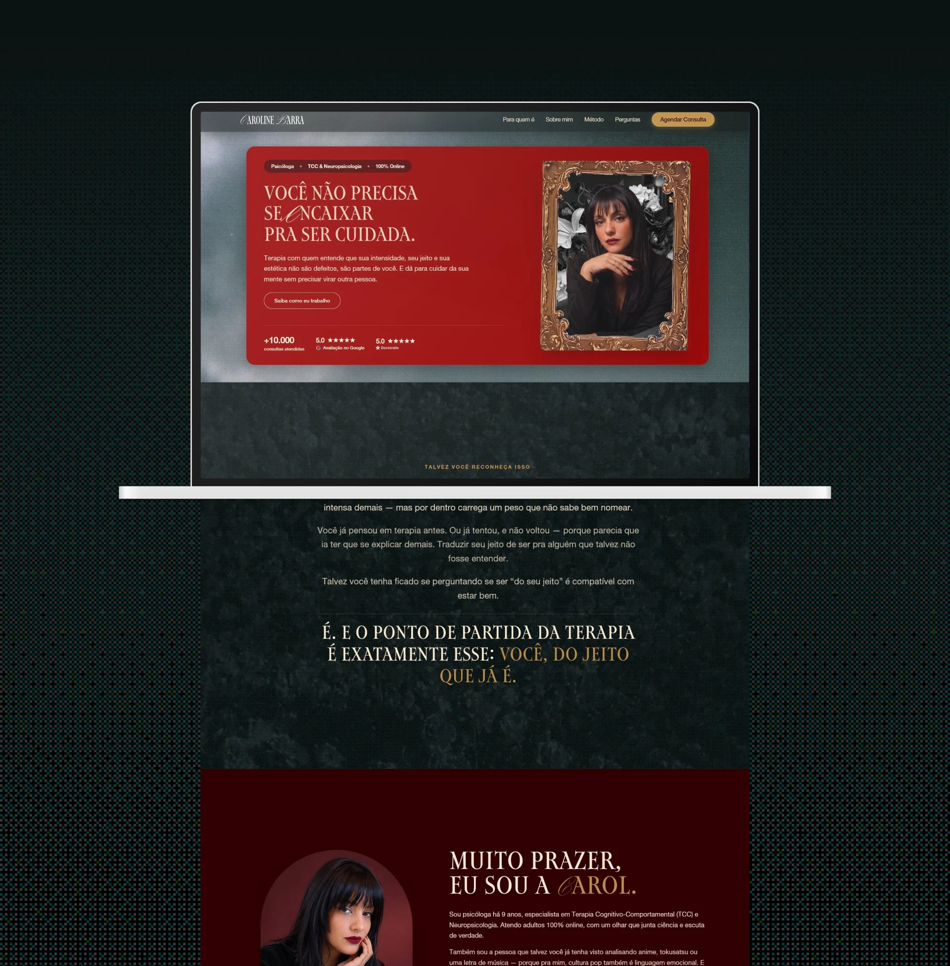 Caroline Barra - Web Design e Landing Page