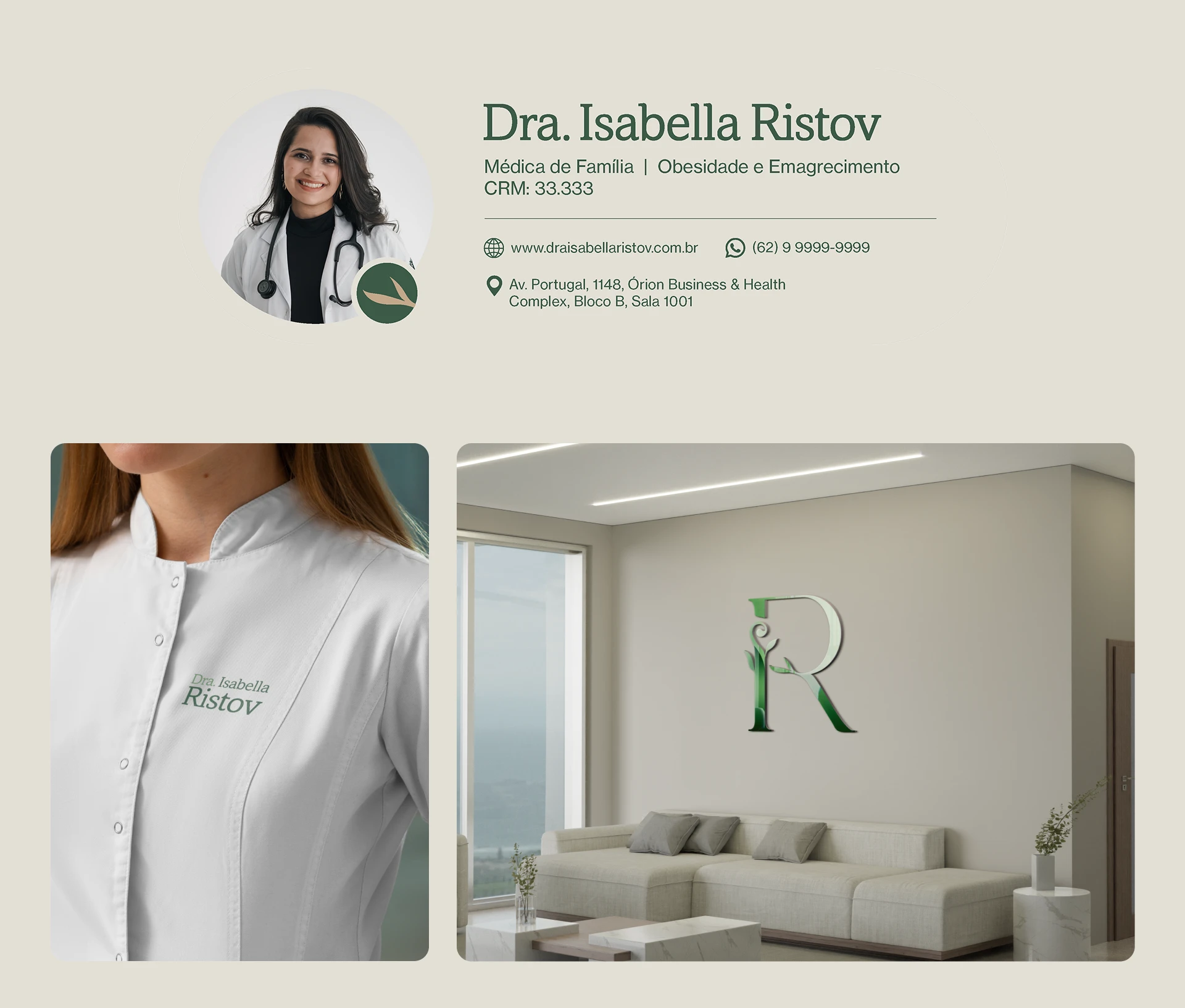 Dr Isabella Ristov - Identidade Visual 10