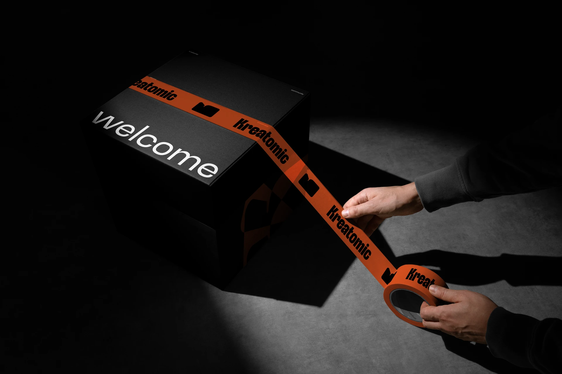 Mockup Post e Embalagem - Kreatomic
