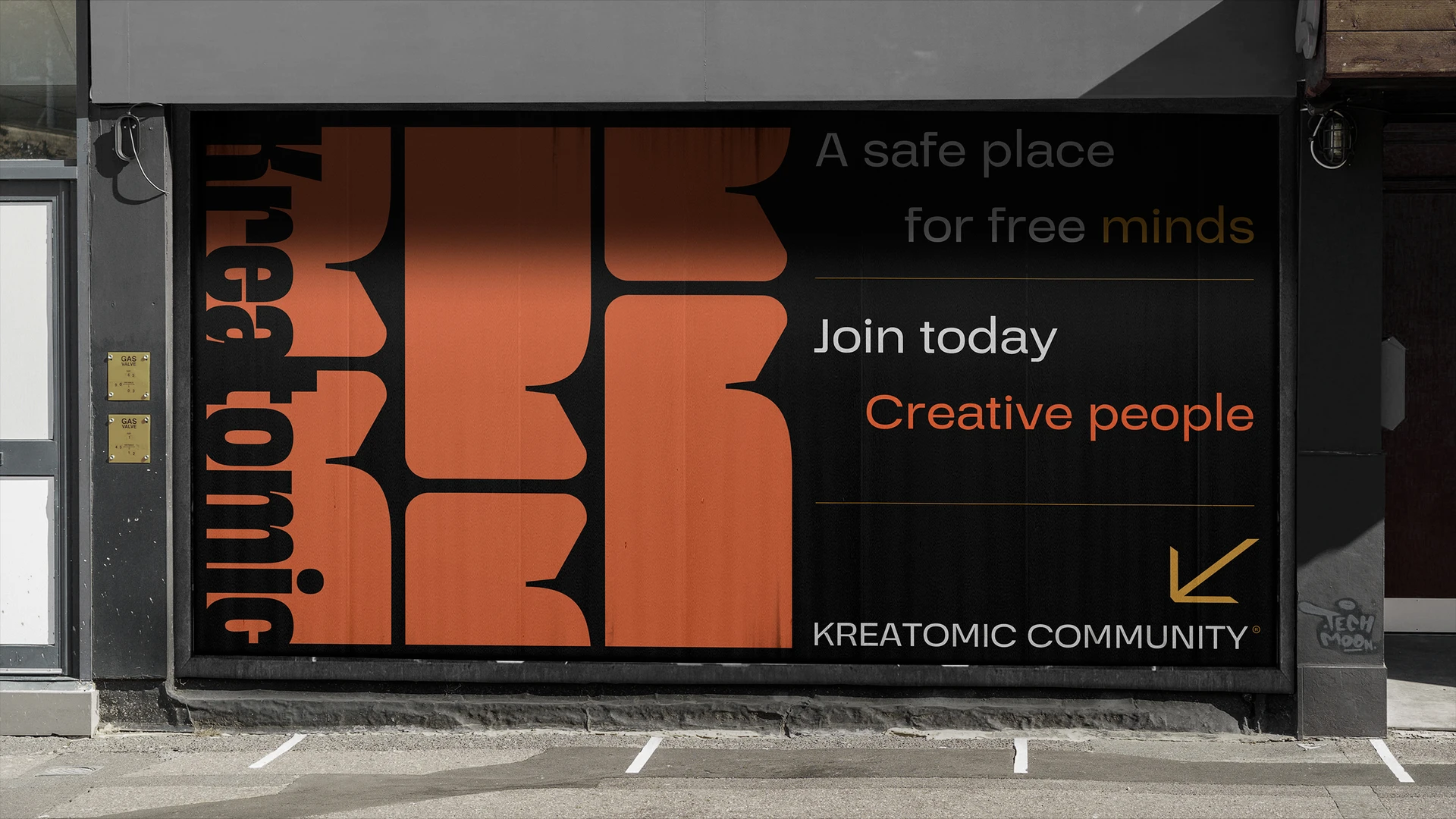 Apresentação Kreatomic - Versões do Logo